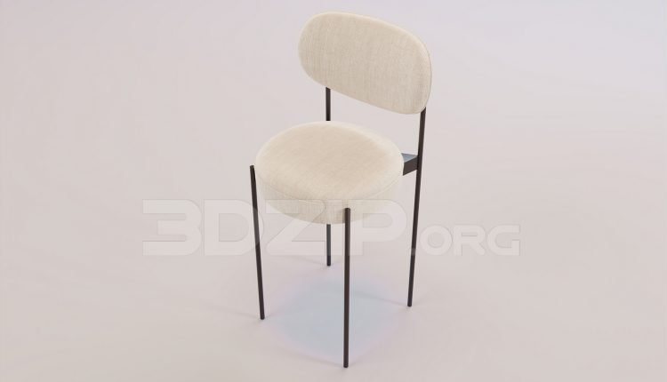16420. Free 3ds Max Bar Stool Model Download (2)