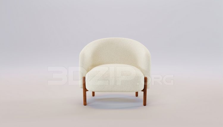 16421. Free 3ds Max Chair Model Download (2)