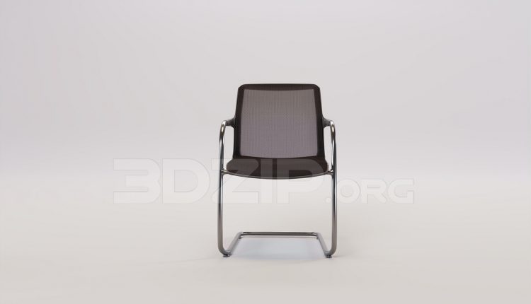 16438. Free 3ds Max Chair Model Download (1)