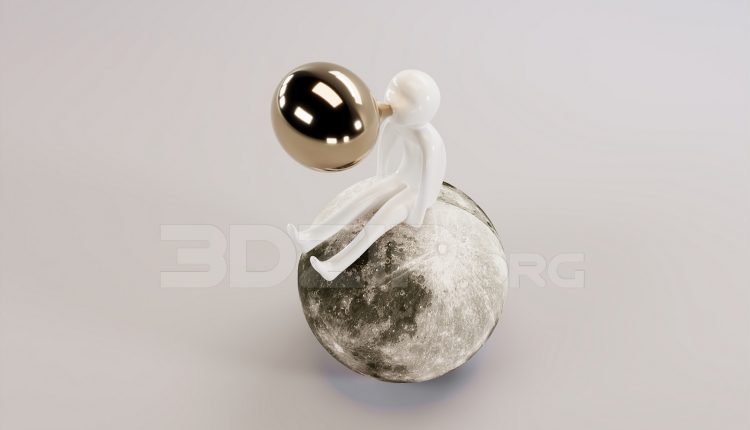 16458. Free 3ds Max Toy Model Download (1)