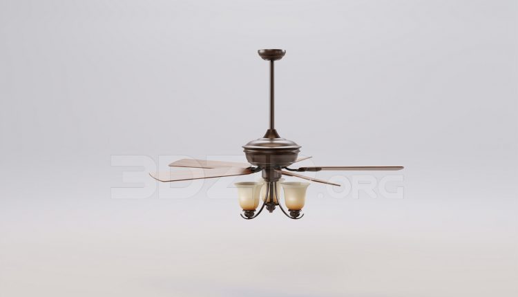 16482. Free 3ds Max Ceiling Fans Model Download (2)