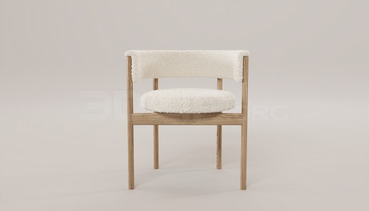 20067. Free 3ds Max Chair Model Download (2)