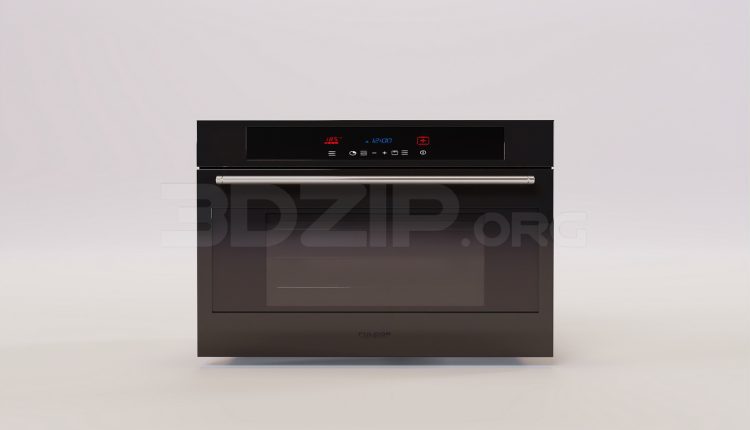 20085. Free 3ds Max Microwave Oven Model Download (2)