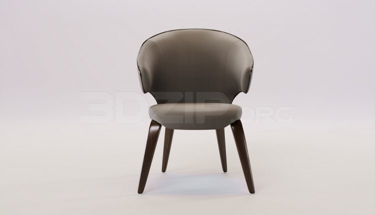 20087. Free 3ds Max Chair Model Download (2)