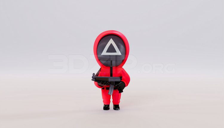 20090. Free 3ds Max Pink Soldiers Model Download (2)