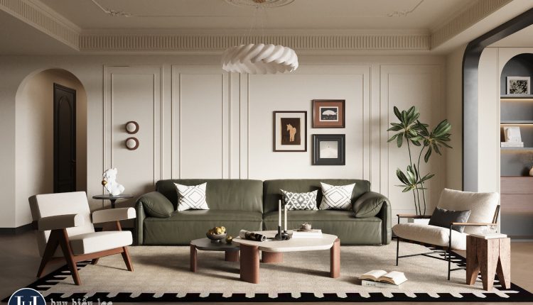 20097. 3ds Max Living Room Interior Model Download (1)