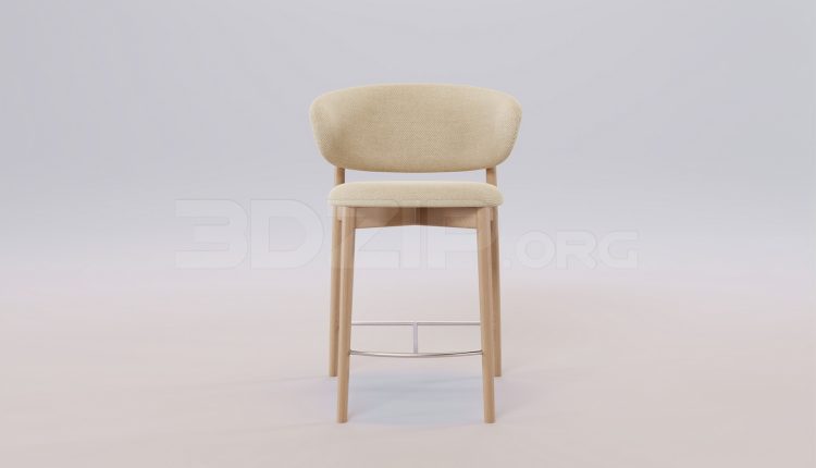 20103. Free 3ds Max Chair Model Download (1)