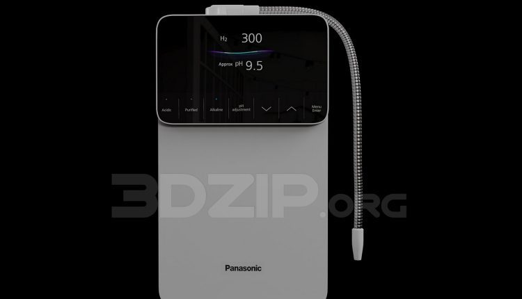 16498. Free 3ds Max Water Filter Model Download (3)