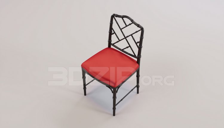 16513. Free 3ds Max Chair Model Download (2)