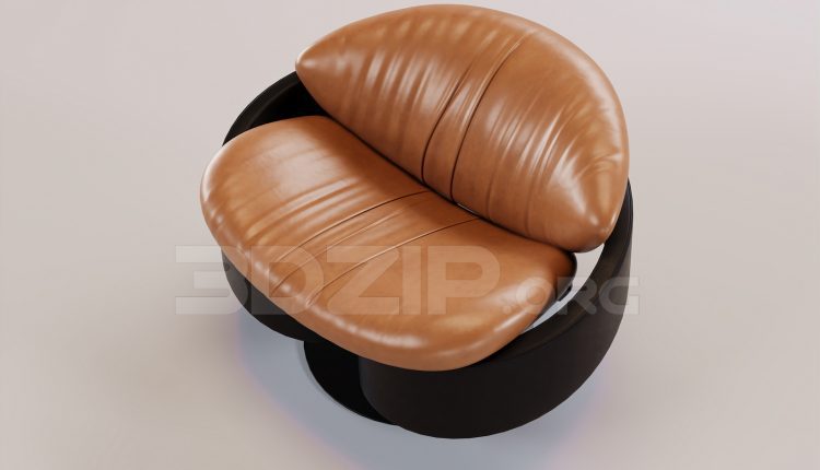 16555. Free 3ds Max Chair Model Download (1)