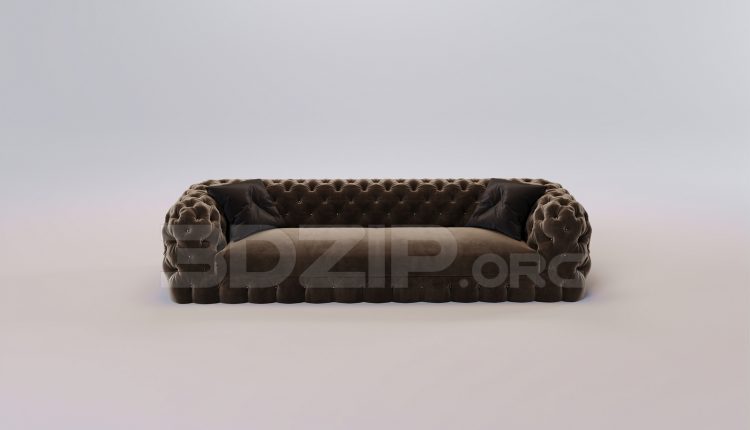 16557. Free 3ds Max Sofa Model Download (2)