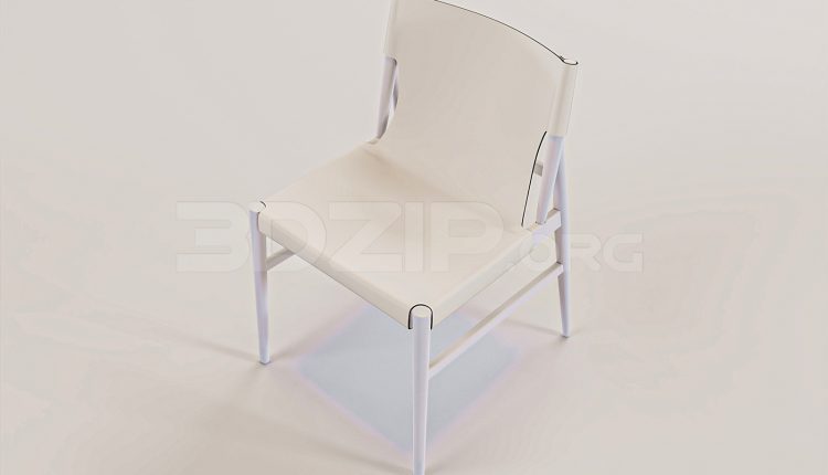 16586. Free 3ds Max Chair Model Download (1)