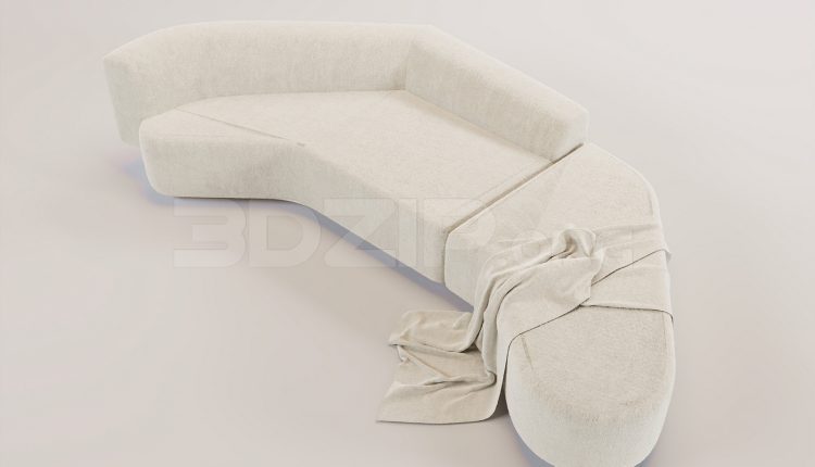 16588. Free 3ds Max Sofa Model Download (1)