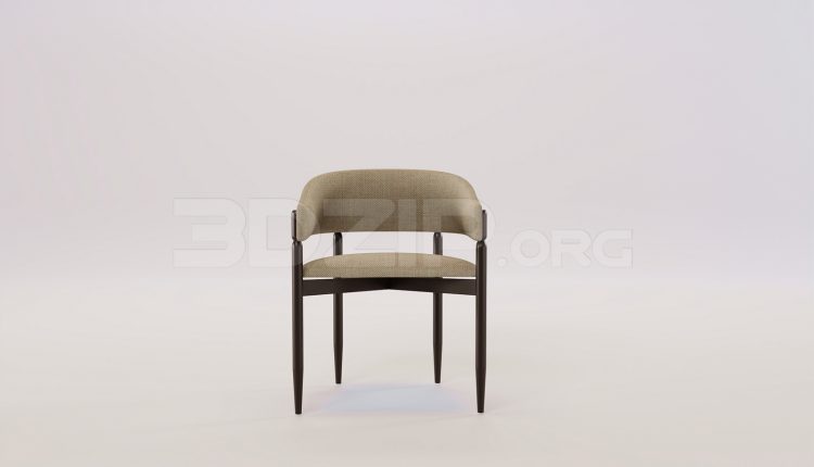 16589. Free 3ds Max Chair Model Download (2)