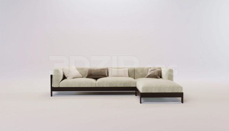 16593. Free 3ds Max Sofa Model Download (2)