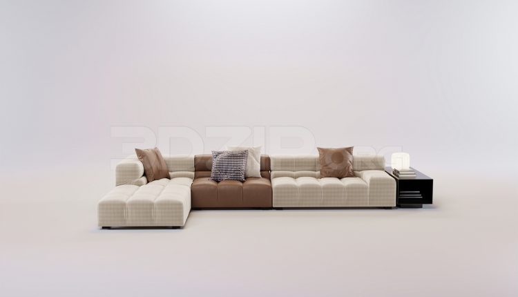 16602. Free 3ds Max Sofa Model Download (2)