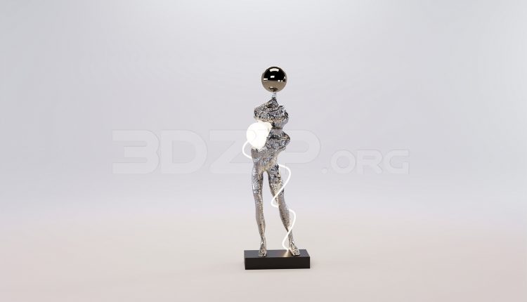 16607. Free 3ds Max Sculpture Model Download (2)