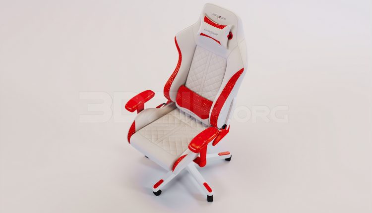 16621. Free 3ds Max Office Chair Model Download (2)