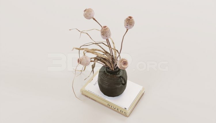 16657. Free 3ds Max Decorative Set Model Download (1)
