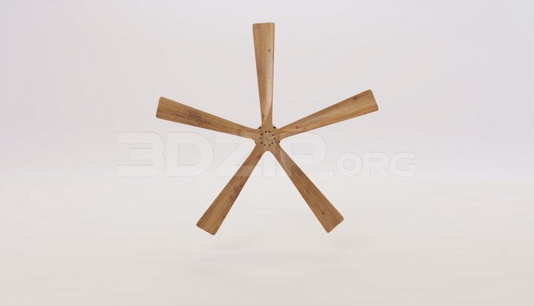 16658. Free 3ds Max Ceiling Fans Model Download (1)