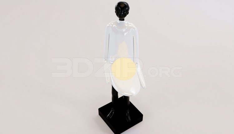 16675. Free 3ds Max Sculpture Model Download (1)