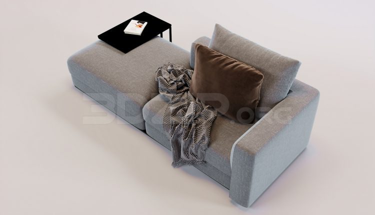 16678. Free 3ds Max Sofa Model Download (1)