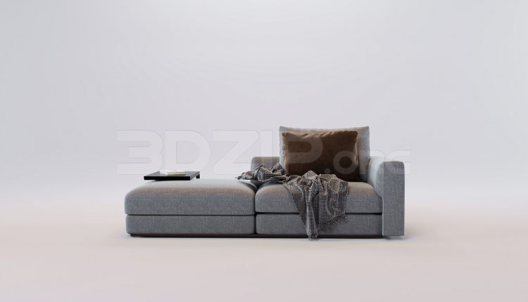 16678. Free 3ds Max Sofa Model Download (2)