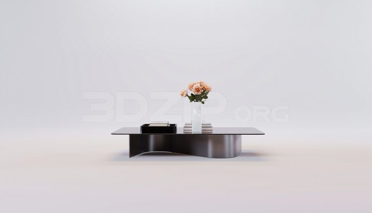 16739. Free 3ds Max Tea Table Model Download (2)
