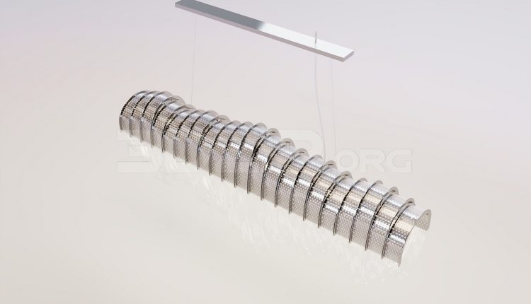 16744. Free 3ds Max Ceiling Light Model Download (2)