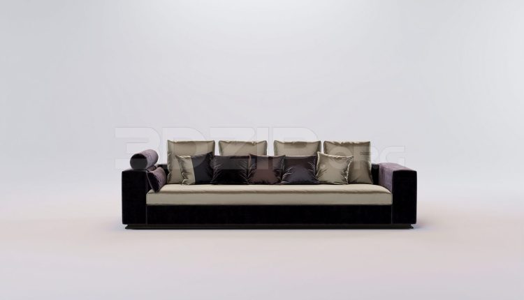 16751. Free 3ds Max Sofa Model Download (2)