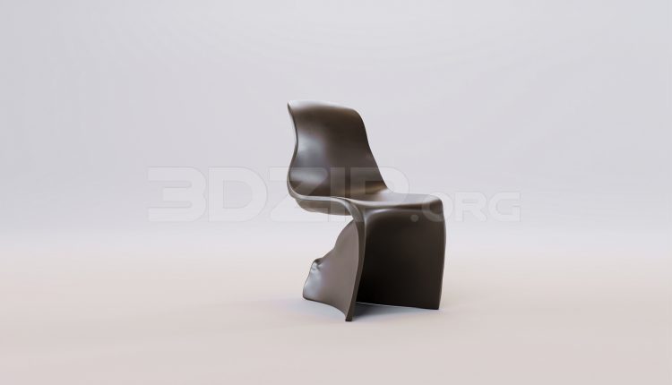 16754. Free 3ds Max Chair Model Download (2)