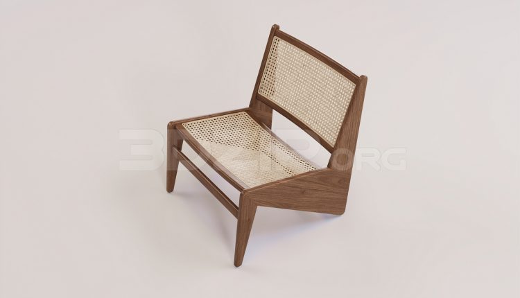 16762. Free 3ds Max Chair Model Download (1)