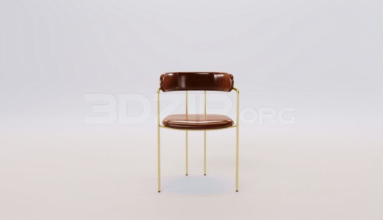16766. Free 3ds Max Chair Model Download (2)
