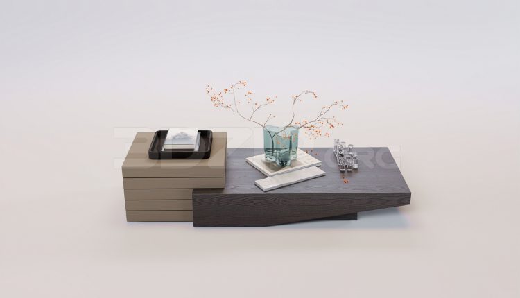 16769. Free 3ds Max Tea Table Model Download (2)