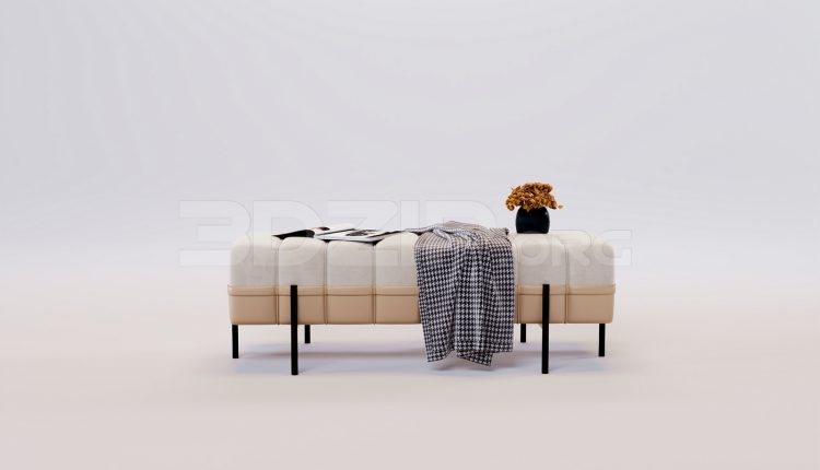 16778. Free 3ds Max Bench Model Download (2)