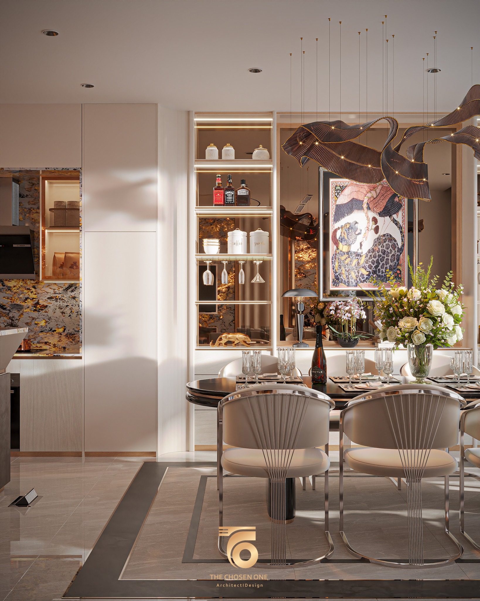 13800. 3ds Max Living Room - Kitchen Interior Model Download By Nguyen Phu Thinh (8)