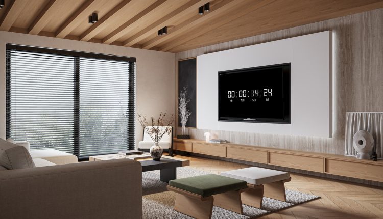 13801. 3ds Max Living Room – Kitchen Interior Model Download By Lai Tuan Hai (3)