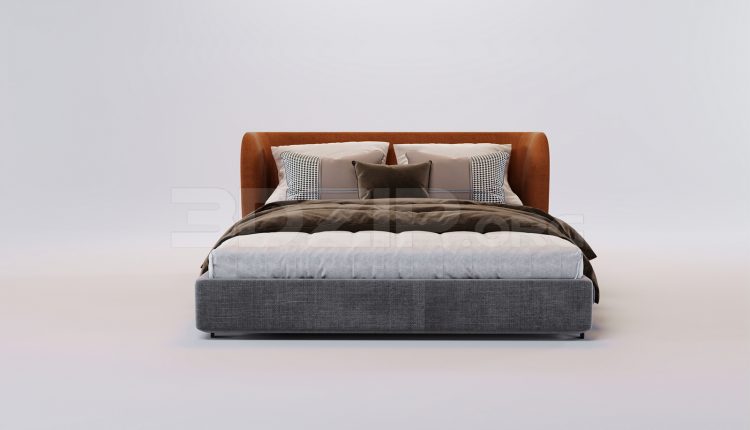 16800. Free 3ds Max Bed Model Download (2)