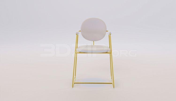 16819. Free 3ds Max Chair Model Download (2)