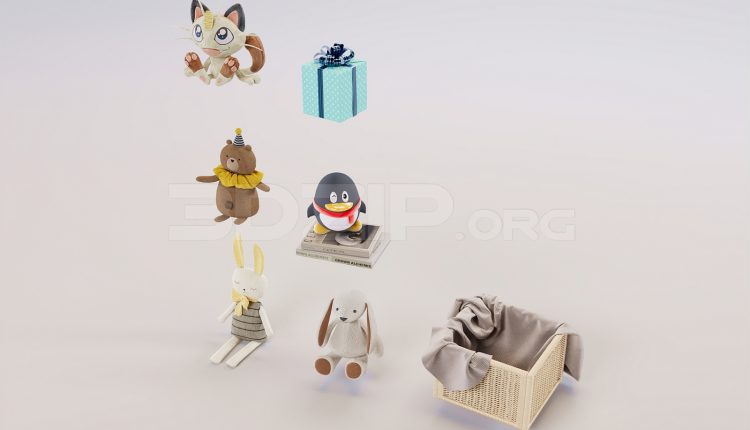16882. Free 3ds Max Toy Model Download (1)
