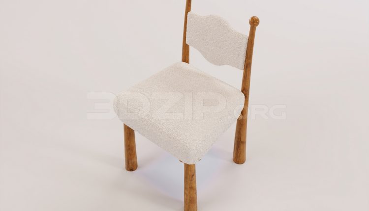 16903. Free 3ds Max Chair Model Download (2)