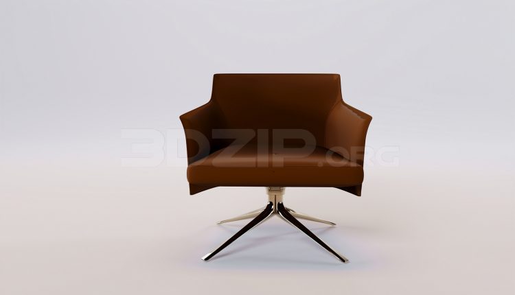 16907 Free 3ds Max Armchair Model Download (1)