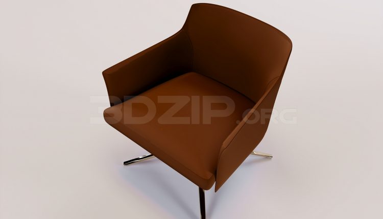 16907 Free 3ds Max Armchair Model Download (2)