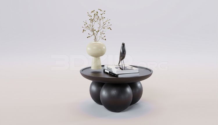 16925. Free 3ds Max Table Model Download (2)