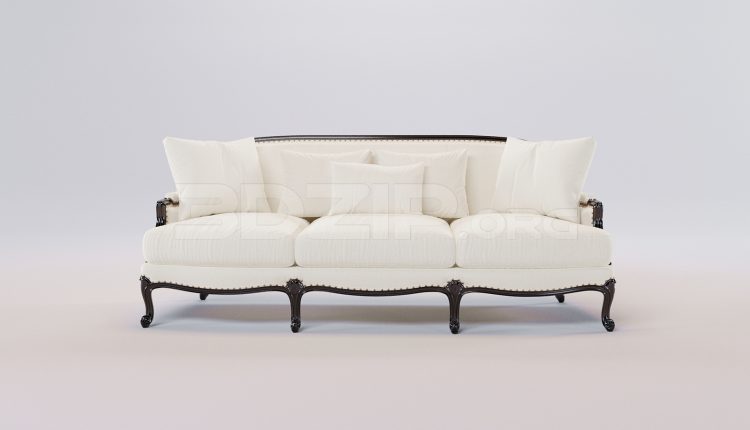 16933. Free 3ds Max Sofa Model Download (2)