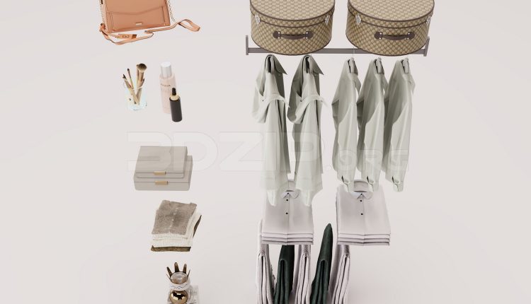 16968. Free 3ds Max Fashion Shop Model Download (1)