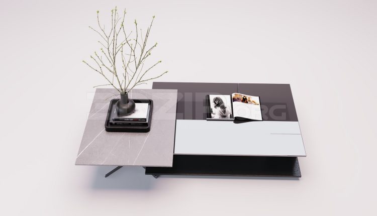 16972. Free 3ds Max Tea Table Model Download (1)