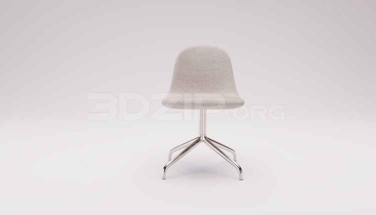 16984. Free 3ds Max Office Chair Model Download (2)