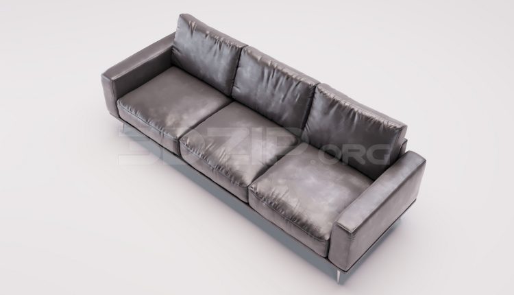 16985. Free 3ds Max Sofa Model Download (1)