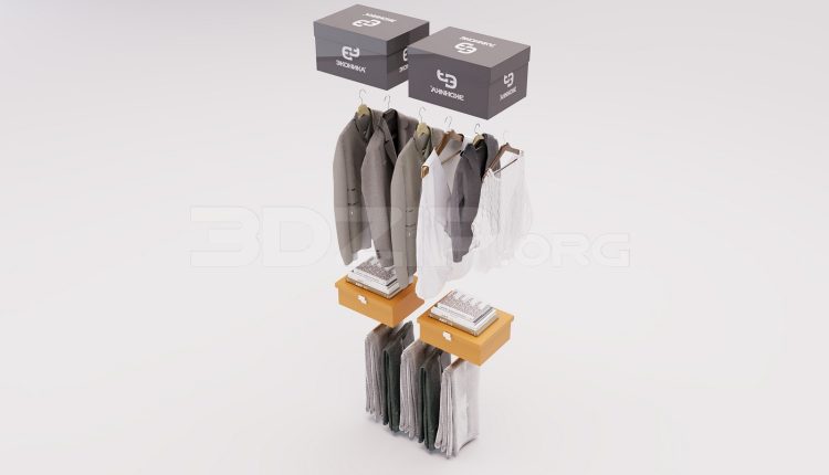 17000. Free 3ds Max Fashion Shop Model Download (2)
